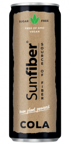 Picture of Sunfiber Cola beverage can