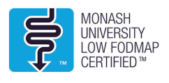 Logo of Monash University Low-FODMAP certification